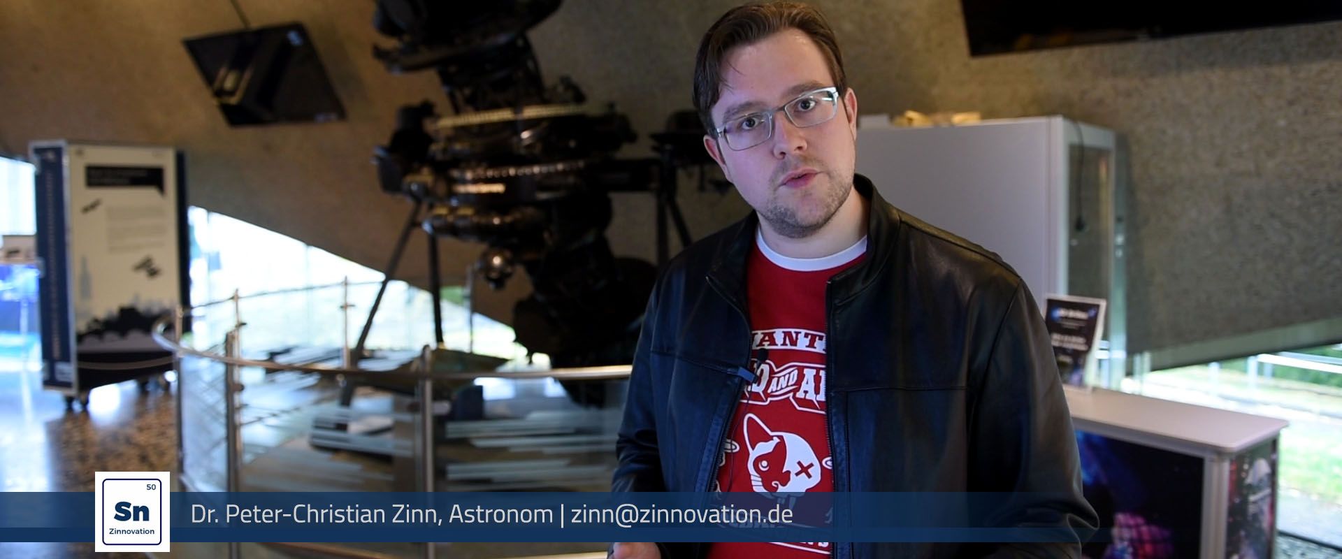 Peter Zinn Referent Naturwissenschaften Astronom